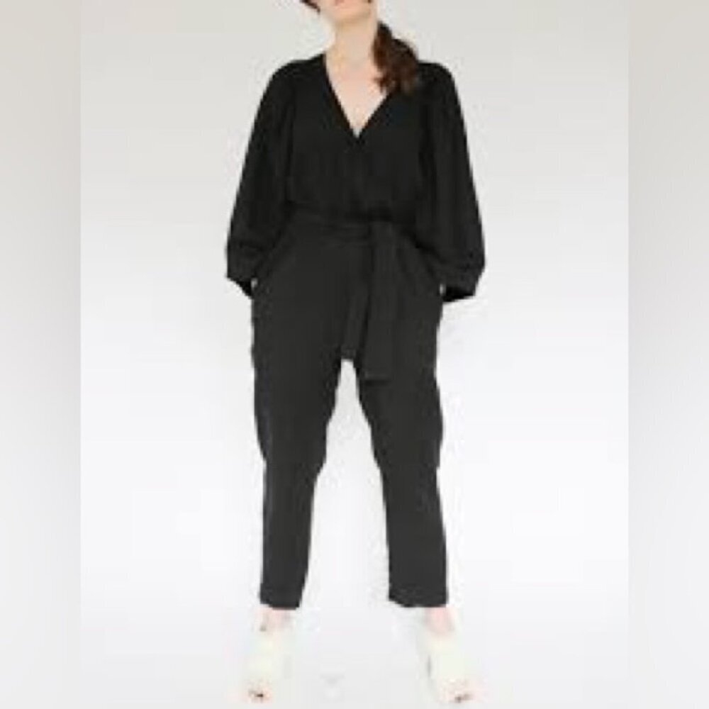 Apiece Apart New York linen Tencel blend jumpsuit Sz 8